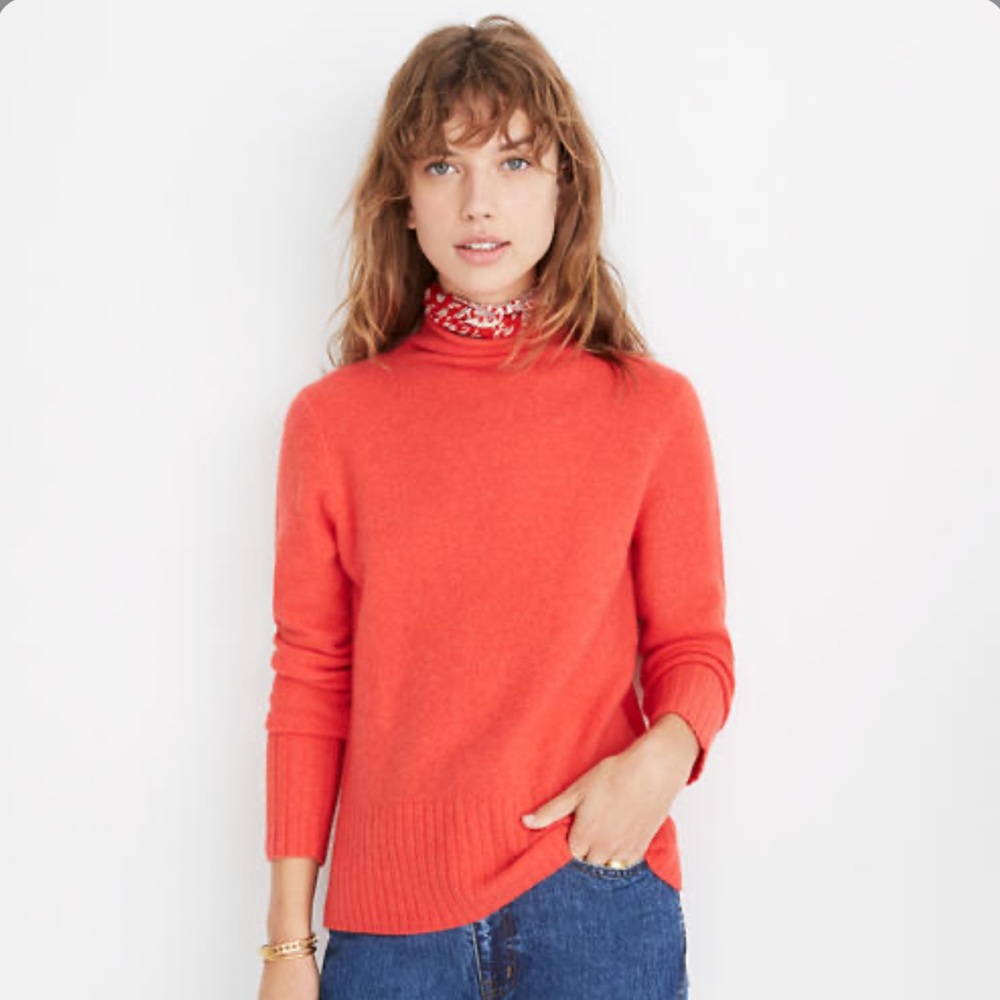 NWT Madewell Inland Turtleneck in Coziest Yarn
